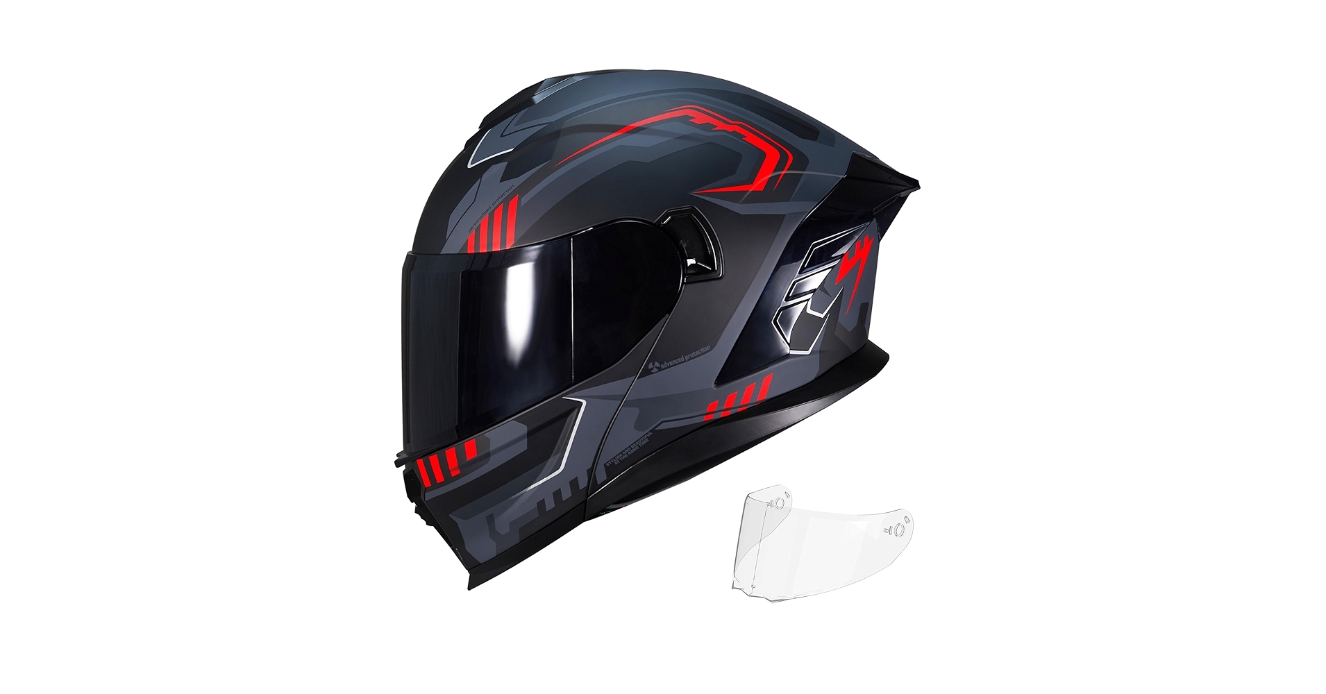RomaRo BR08TOURSELECT 24° DERAMAX UX F7S Amazon.com: Motorcycle Helmet,Motorcycle Dual Visor Flip up